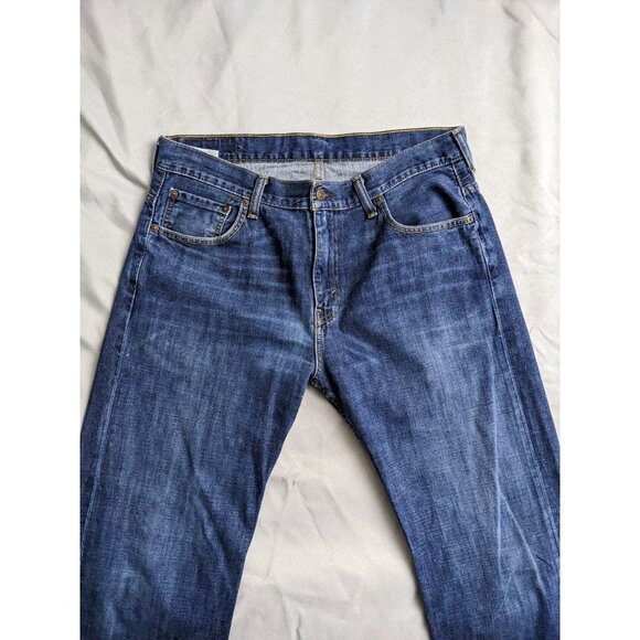 Levi's 569 Straight Jeans - Dark Blue Vintage - Picture 2 of 12